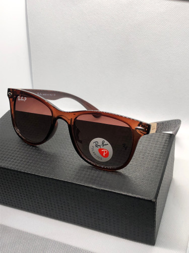 عینک پلاریزه خوشصورت دسته طرحدار برند ریبن پینuv400